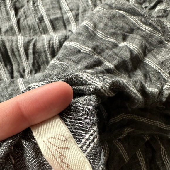 Nordstrom Elon Womens flowy long maxi vintage striped beautiful summer d… - Picture 5 of 5